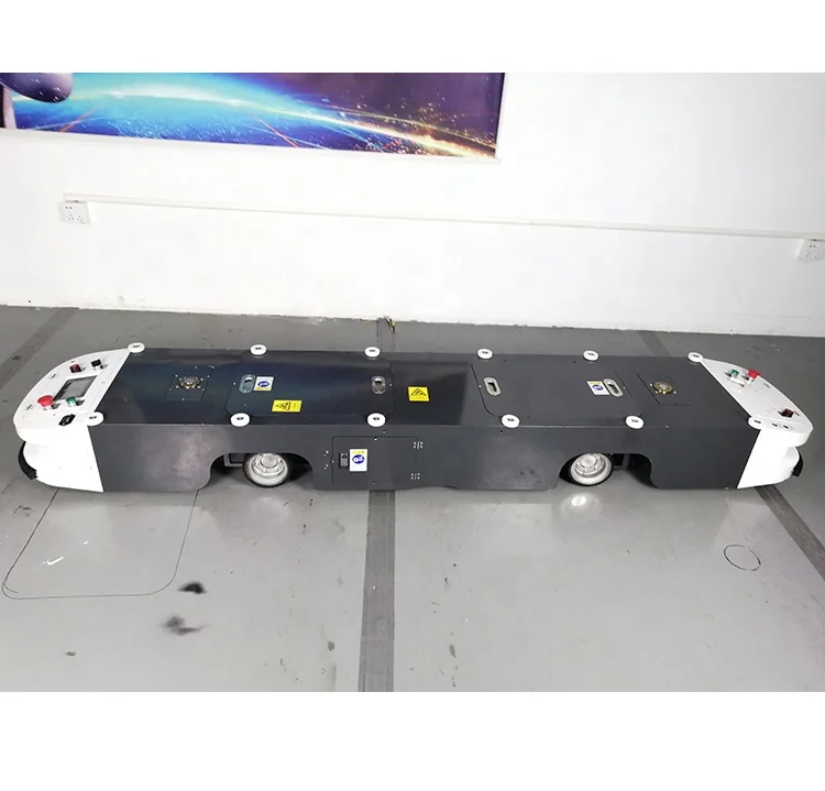 Magnetic QR Code Guding AGV Automatic Warehouse Robot Automated Guided Vehicle