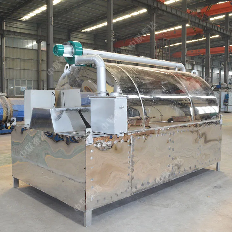 Small Capacity TDCW Rotary Drum Dryer For Drying Wood Chip Sawdust Husk Chip Coconut Shell Powered by Coal Gas Electricity