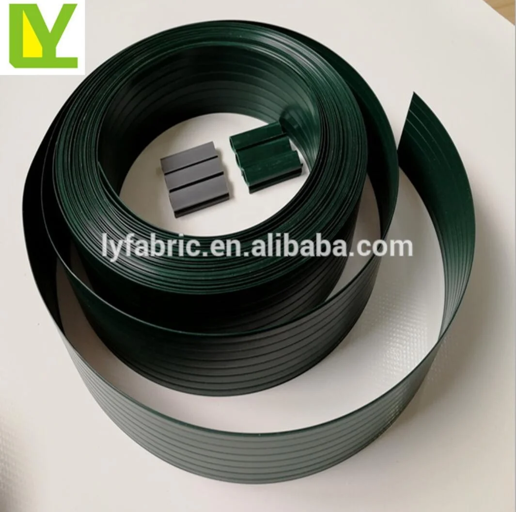 4.7cmx50m with100 Clips Vertical PVC Strip Screen Fence KIt Lamelle Occultation