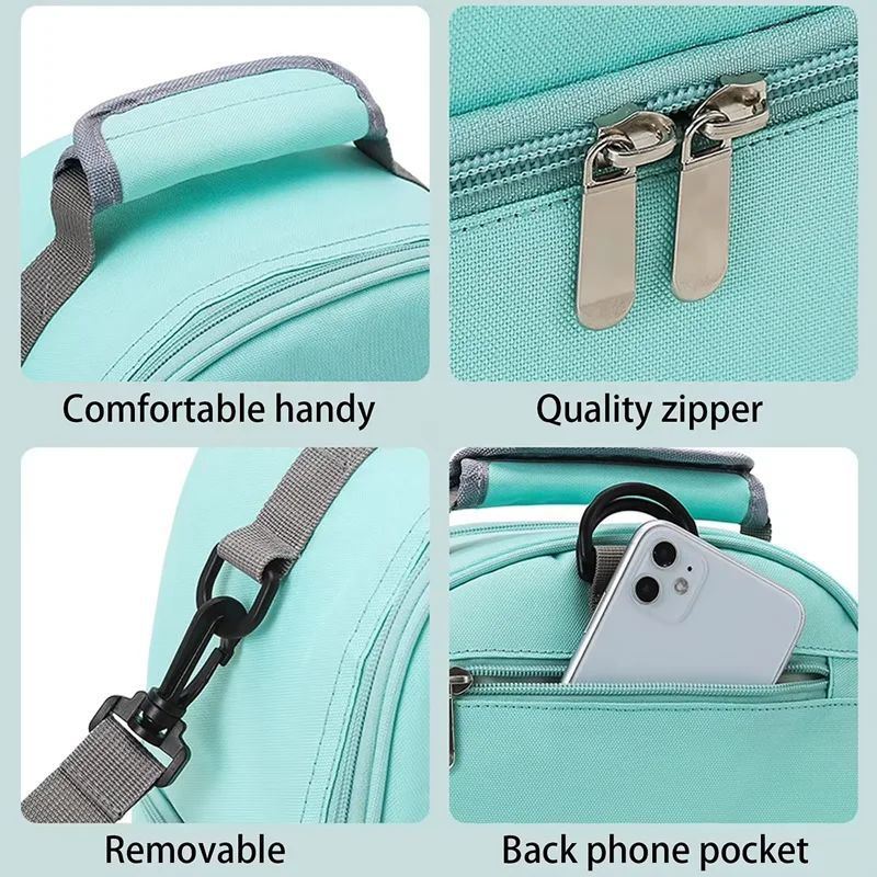 New Design Mommy Milk Bags Waterproof Insulation Double-Deck Ice Storage Milk Portable Baby Diaper Bag Backpack for Travel