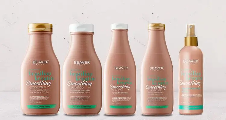 Beaver Top Rated Salon Profession Heat Protective Silkiness Shine Protection Hair  Keratin Smoothing Heat Protectant Spray