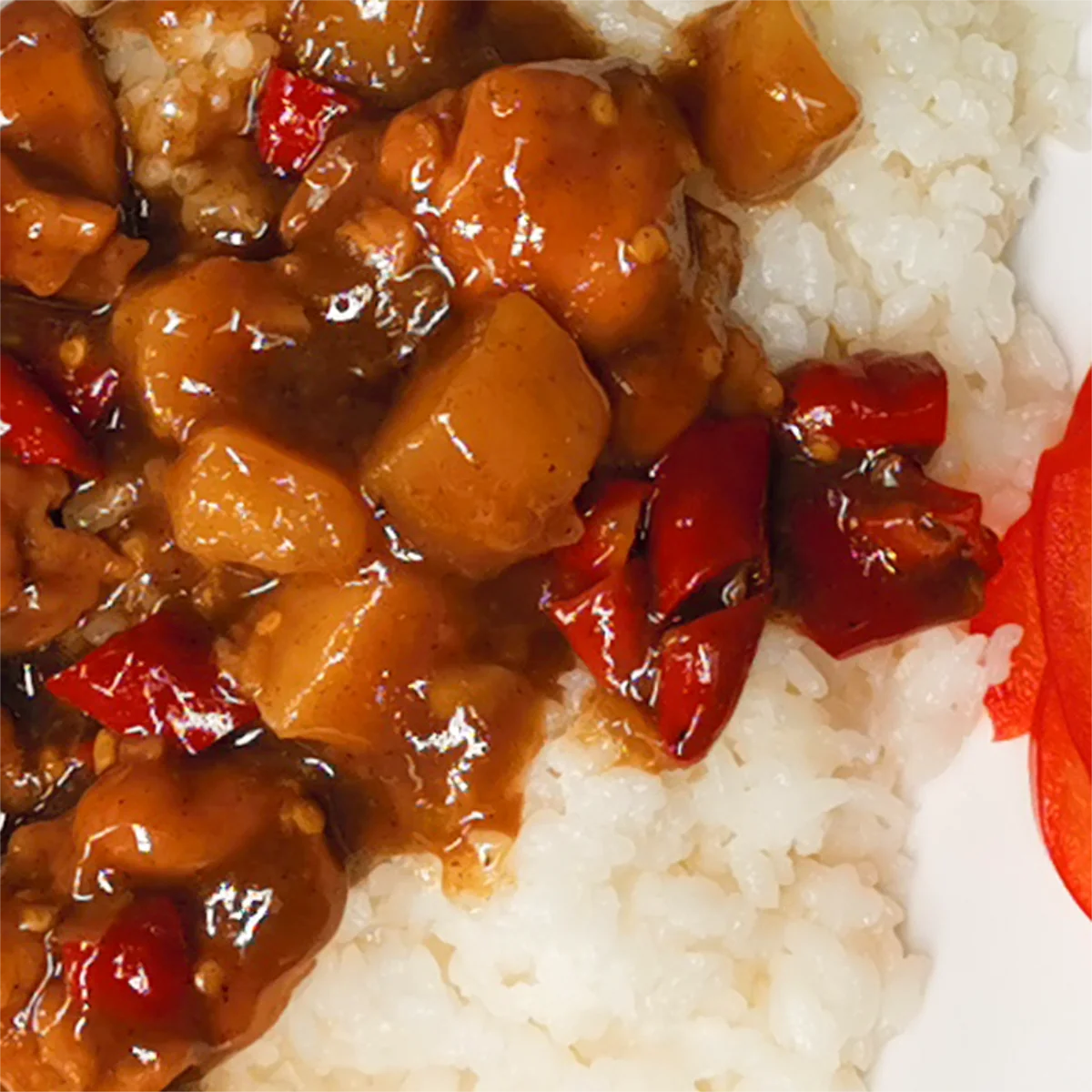 
High Quality And Durable Fried Chicken With Potatoes And Peppers Instant Food Easy And Fast 