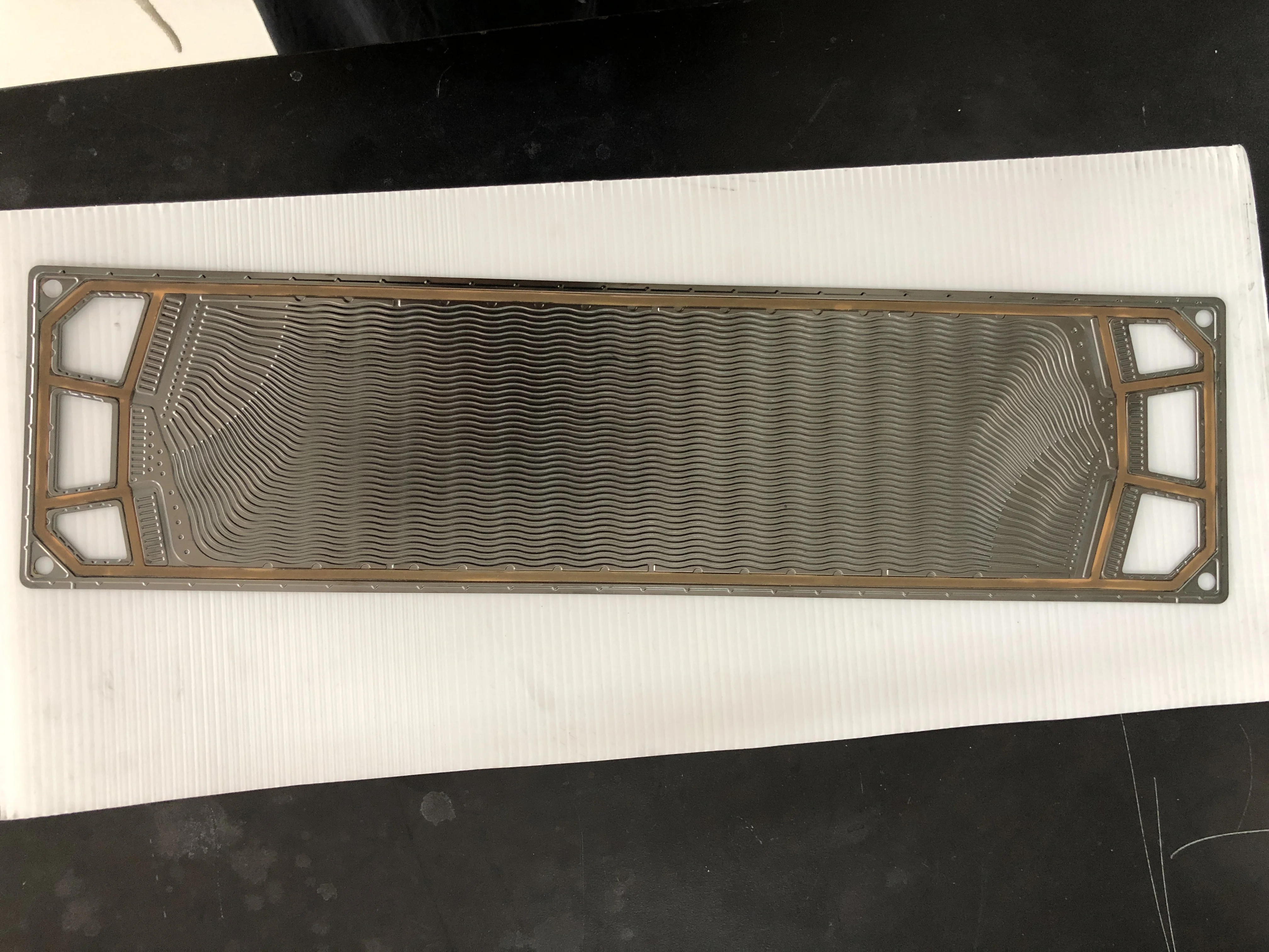 Hydrogen PEM AEM fuel cell metal bipolar plate 316 stainless steel carbon steel bipolar plates for hydrogen fuel cell