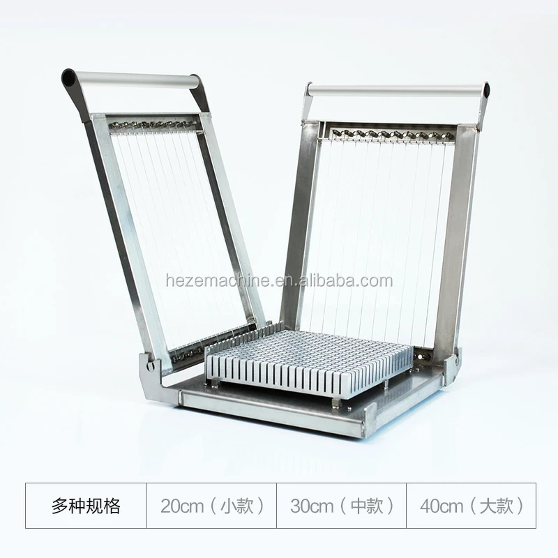 
stainless steel wire cutter/cheese cake wire cutting machine/Double arm manual chocolate guitar cutter 