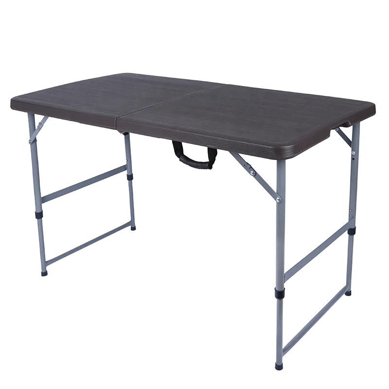 Оптовая продажа, черный складной стол из нержавеющей стали, пластиковые складные переносные складные столы