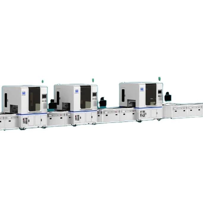 Automatic Lithium Battery Laser Welding Machine For Battery Pack Production Line Square Battery Assembly Line