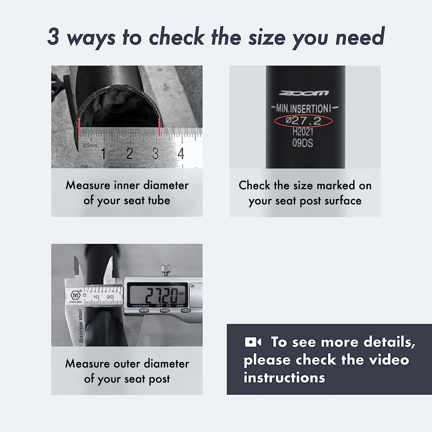 27.2 31.6 mm OEM Factory Direct City Road Bicycle Bike MTB BMX Electric Bike Shock Absorbing Suspension Seatpost