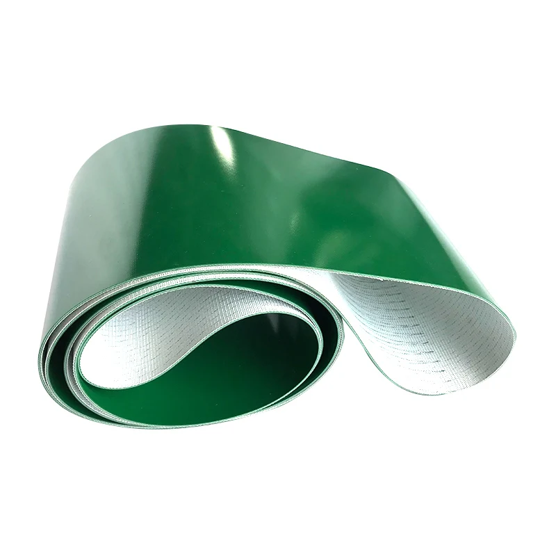 PVC conveyor belt factory PVC belt conveyor green