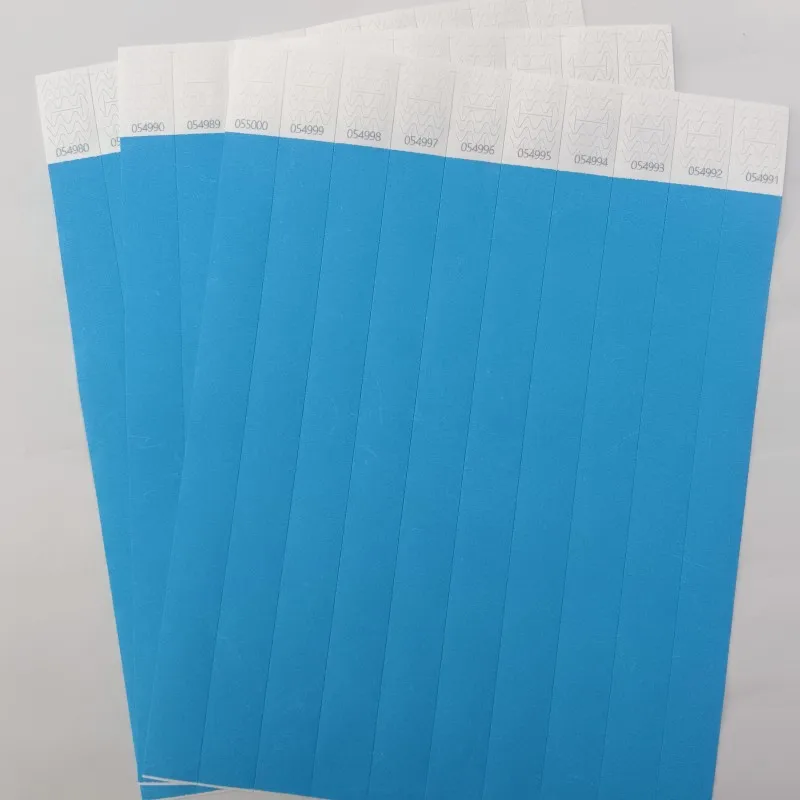 strong paper concert event bracelet