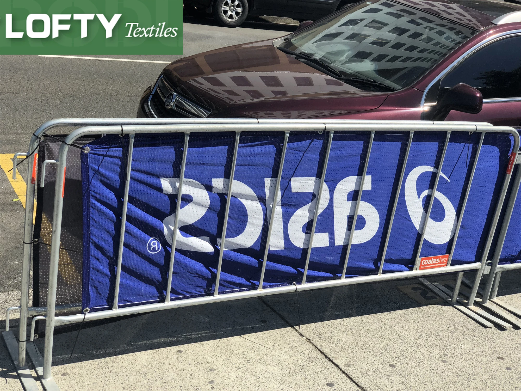 Mesh Flag 115gsm Polyester Beach Flag Mesh Fence Fabric for Dye Sublimation Print