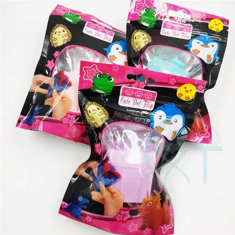 Wholesale Manufacturers Cartoon Box Dinosaur Egg Pinch Squeeze Toys Decompression Vent Pet Gift Flip *# Toy