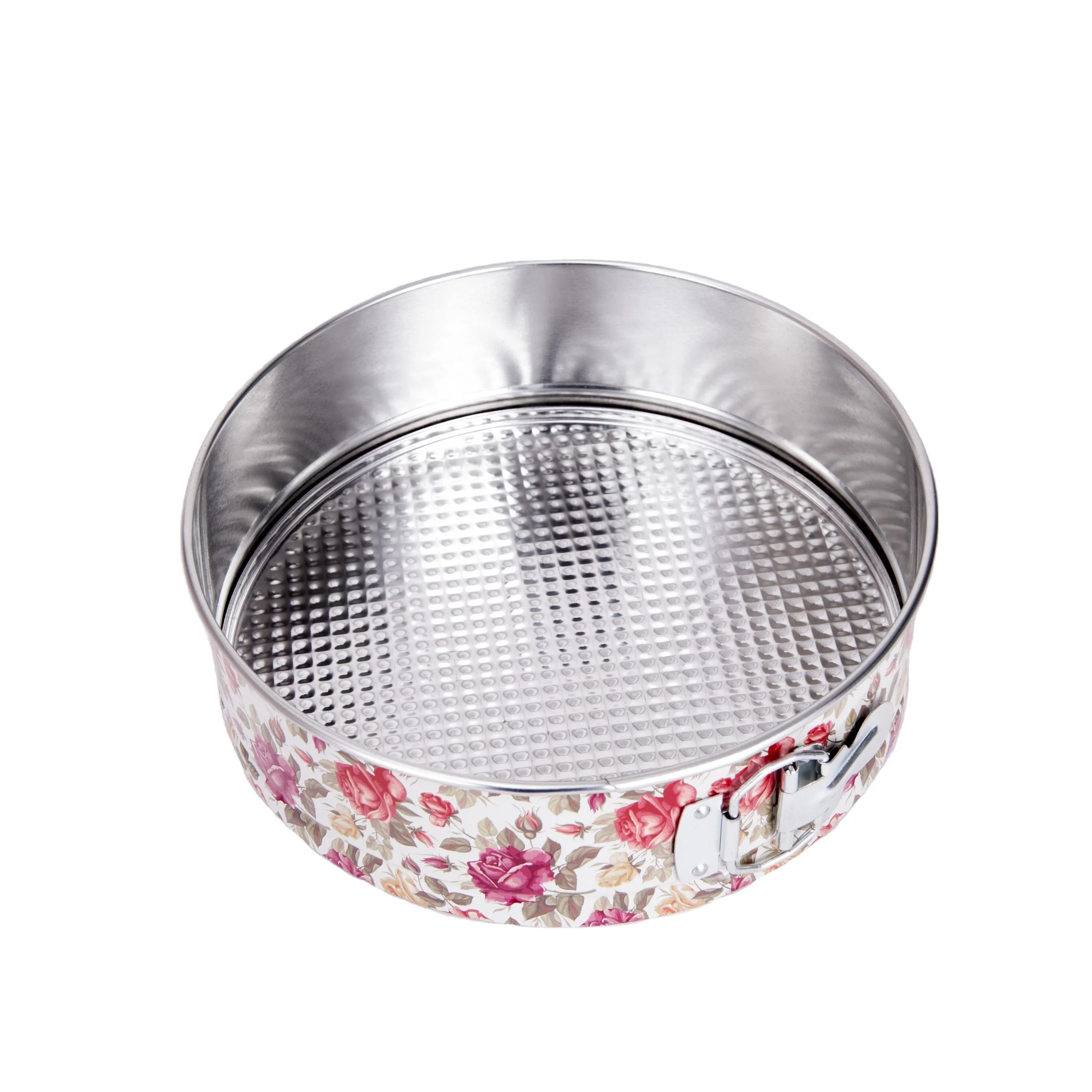 
9.6 Inch Round 2 in 1Springform Bundt Cake Mold with Removable Bottoms 