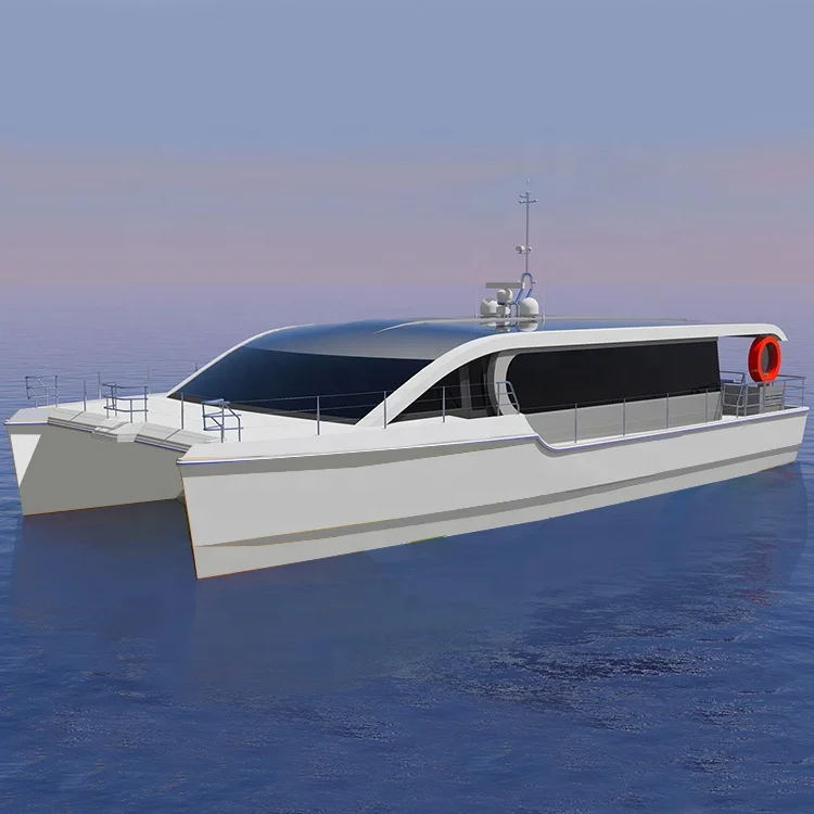 all welded aluminium catamaran passenger boat  with 30 passengers