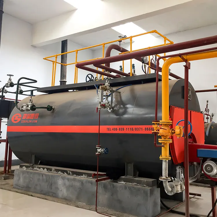  Горизонтальный газовый паровой котел на 7 5 тонн для продажи в Бангладеш