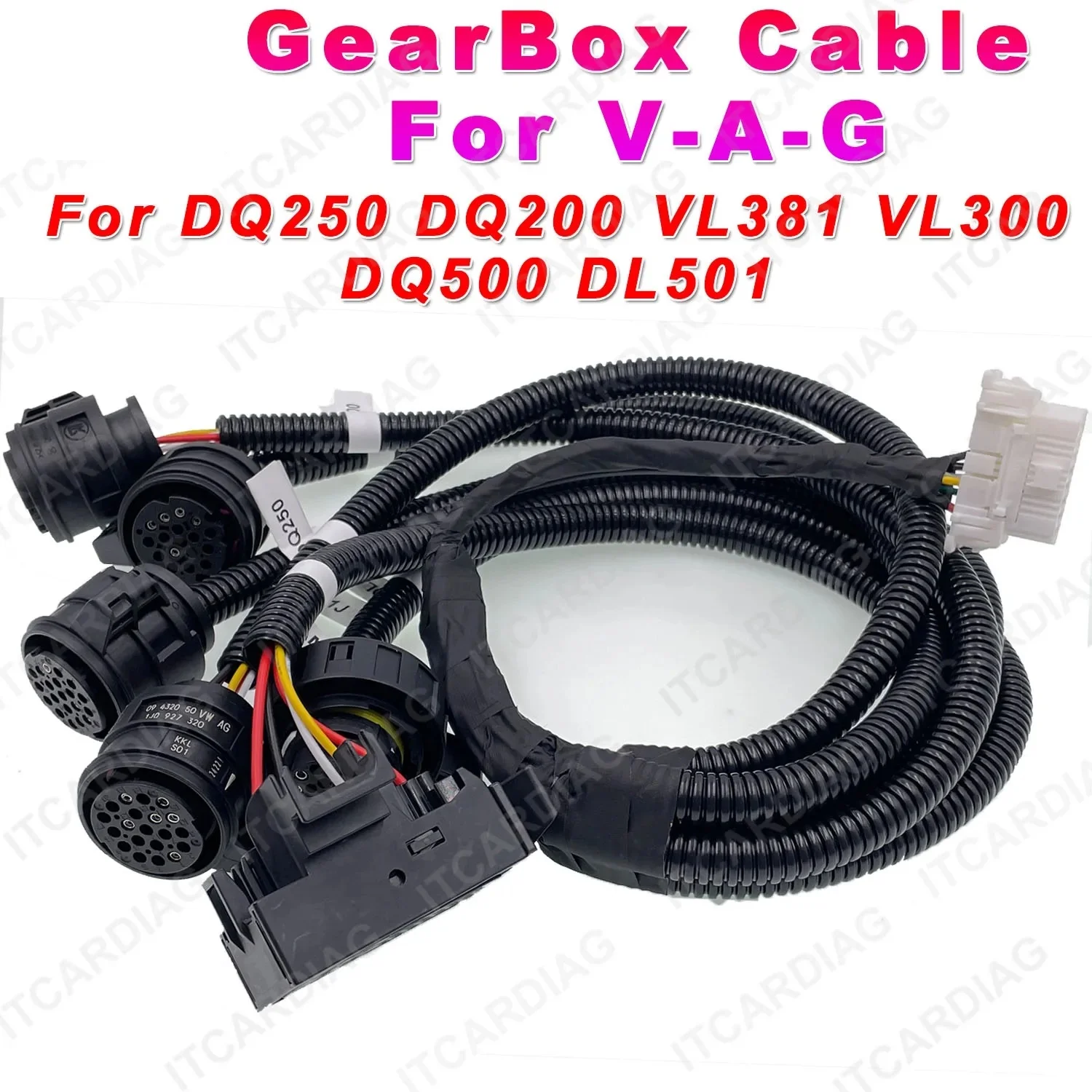 Коробка передач адаптер кабеля OBD2 конвертер кабель для DQ250 DQ200 VL381 VL300 DQ500 DL501