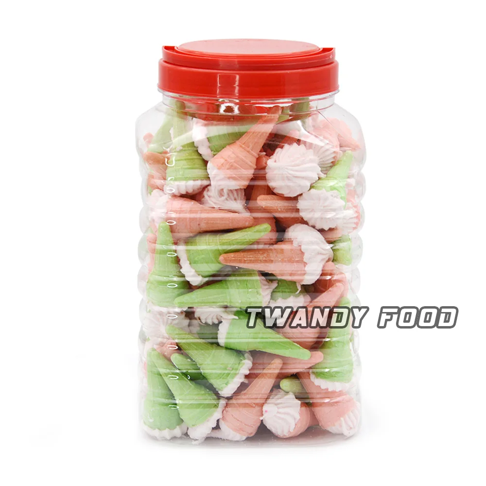 Горячая распродажа халяль Радуга yummy мини мороженое marshmallow ватные конфеты