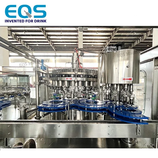 Automatic CE Hot Filled Juice  Energy Drink Filling Machine For Energy Drink Production Line