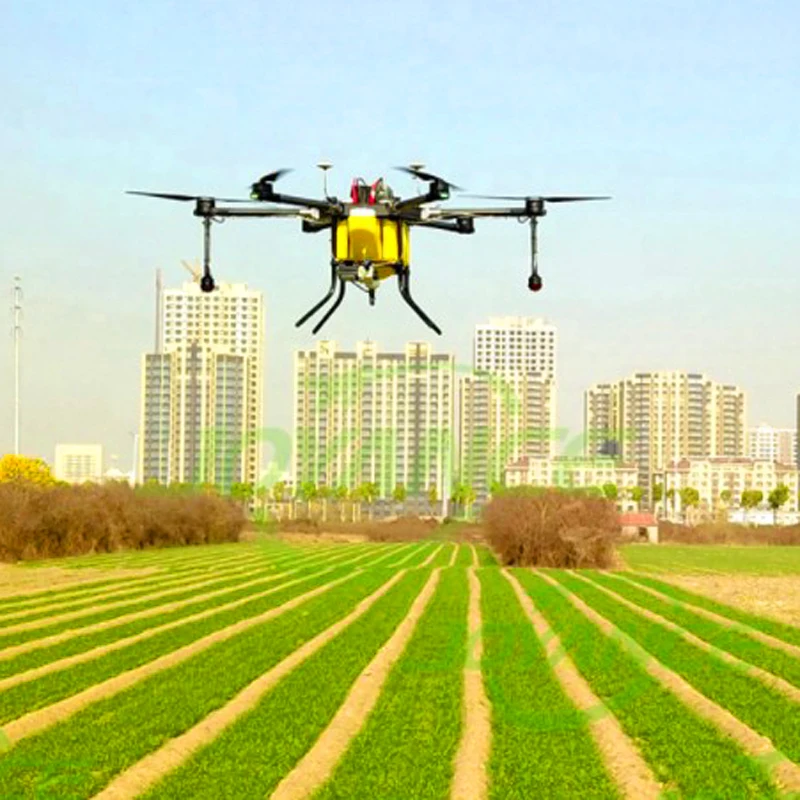 15L large payload automatic flight drone agriculture sprayer, fertilizer drone sprayer, seed spreading drone