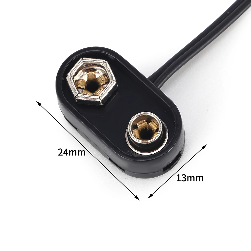 9V батарея жесткая Кнопка пластиковый чехол USB Plug