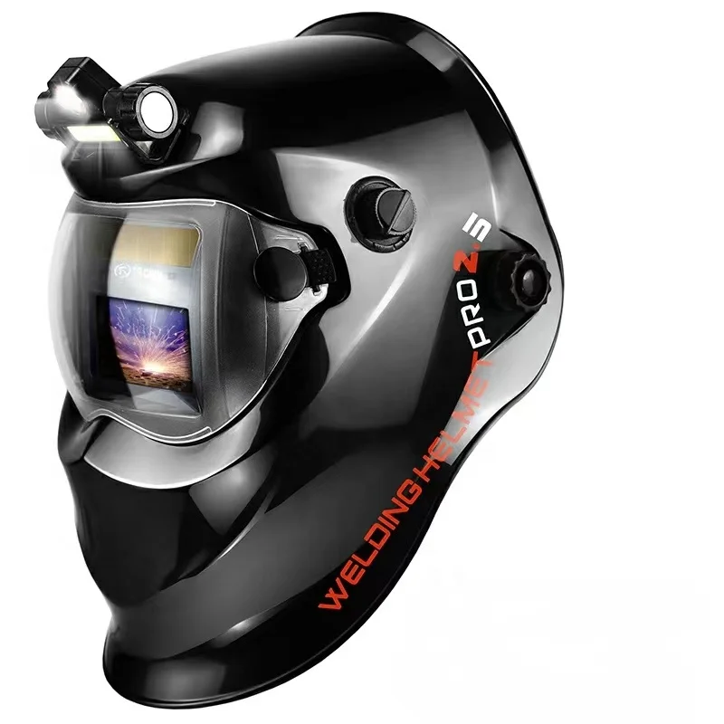 TRQ Factory custom welding helmet for outdoor night lighting assistance