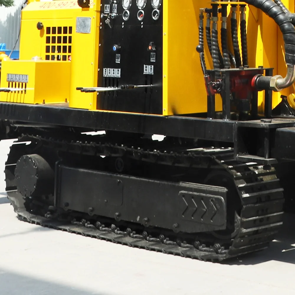 Hengwang 600m 500m 400m track mounted deep borehole water well drilling rig machine for sale