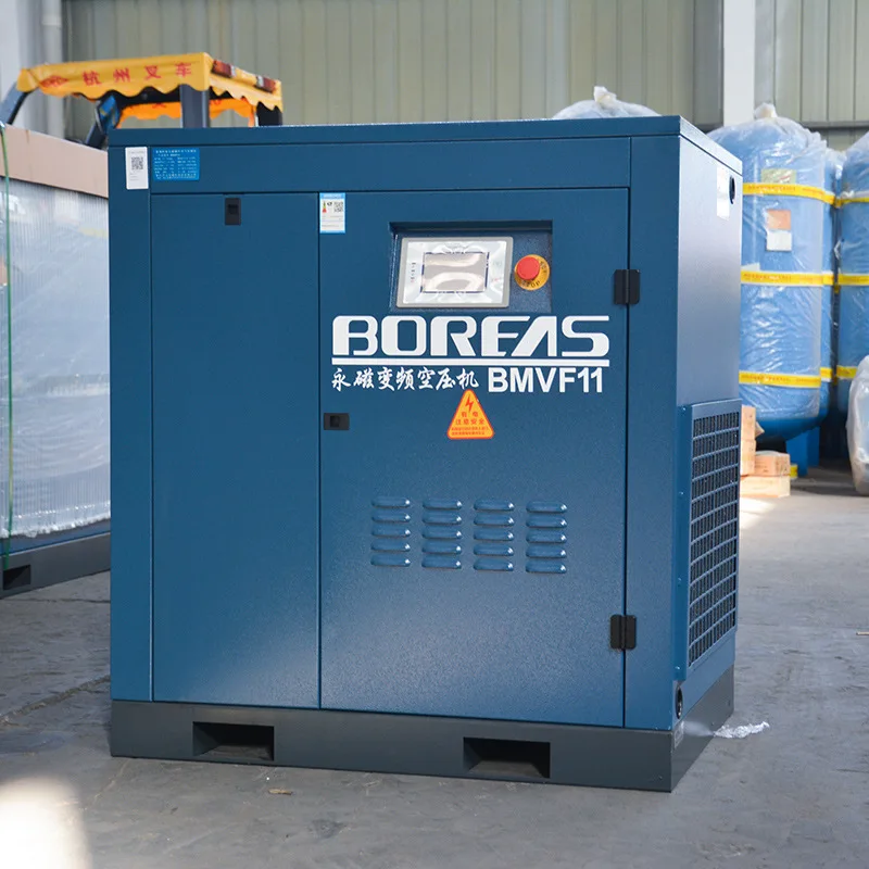 energy save 55 kw 75 kw 90 kw 110 kw Big model stationary VFD BMVF screw 13 bar air compressor with ABB