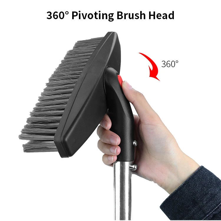 Snow Shovels,3-in-1 Car Brush Ice Scraper Snow Shovel Sets for Garden Camping Car Snowman Building and Emergencies