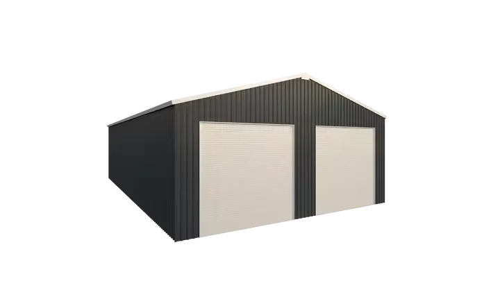 CG2841A-H305 Prefab steel structure warehouse garage outdoor structural steel car garage for storage