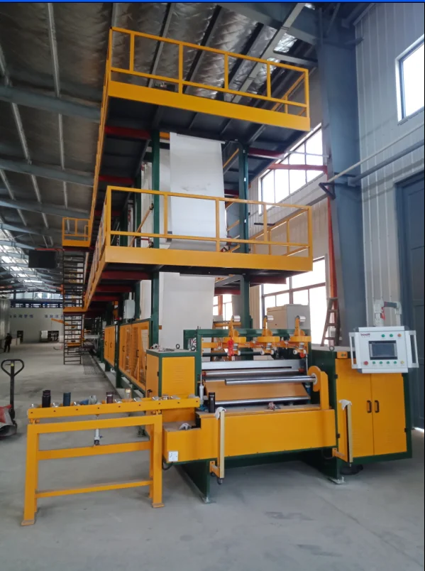 Elastic  bituminous waterproof material production line