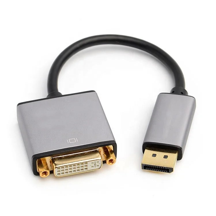 Displayport to DVI Adapter Converter DP To DVI Male to Female 1080P Cable Adapter