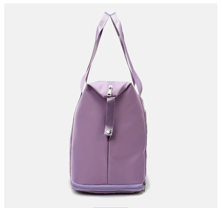 Portable new dry and wet separation shoes warehouse shoulder bag Oxford cloth lightweight luggage storage bag travel bag