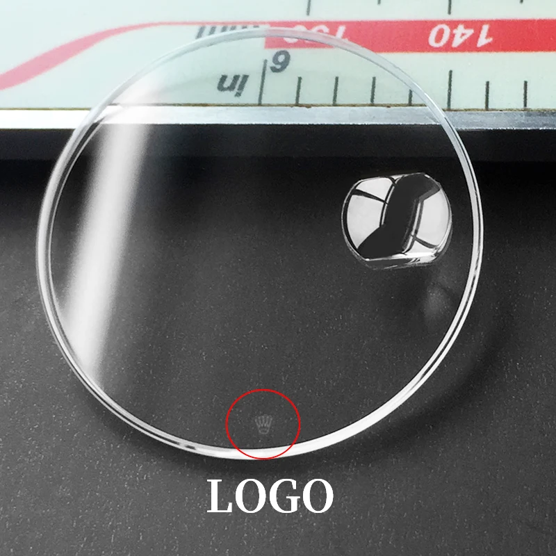 Sapphire Glass Date Window Crystal For Calendar Magnifier  68273 68274 178171 178240 178241 Watch Glass Laser mark Logo Part