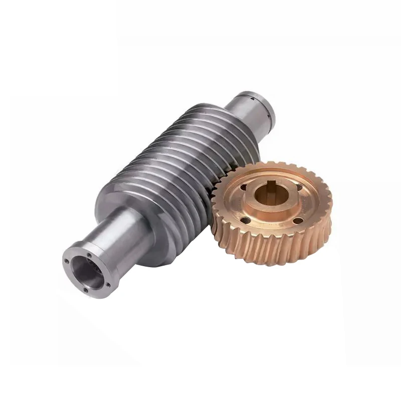 weite high precision OEM ODM Factory Manufactured Brass Worm Gears