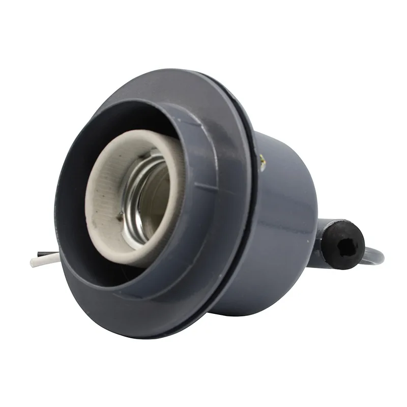 Factory Lighting Ceramic Lamp Holder Lamp Bases LED Bulb E27 E40 LED