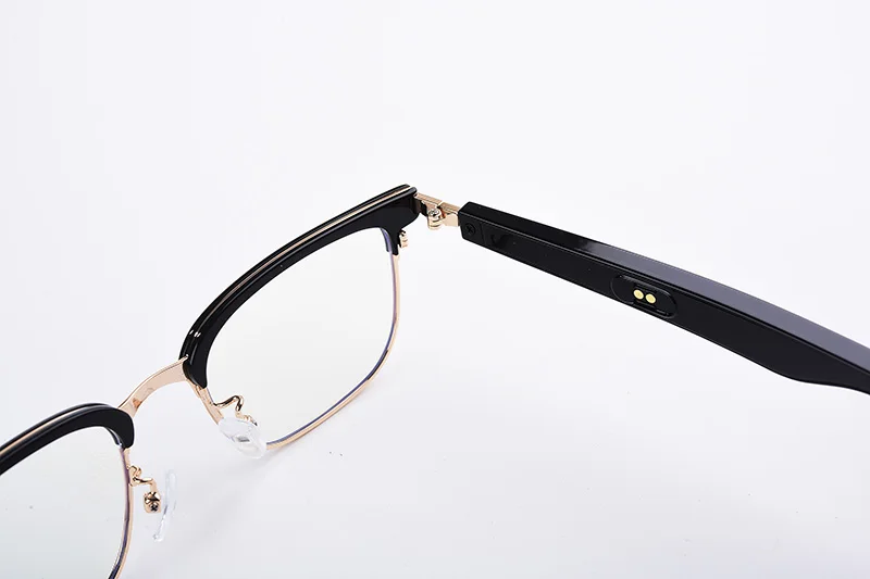 2022Pc Uv400 Resin Nylon Smart Headset Myopia Glasses Bluetooth Glasses Smart