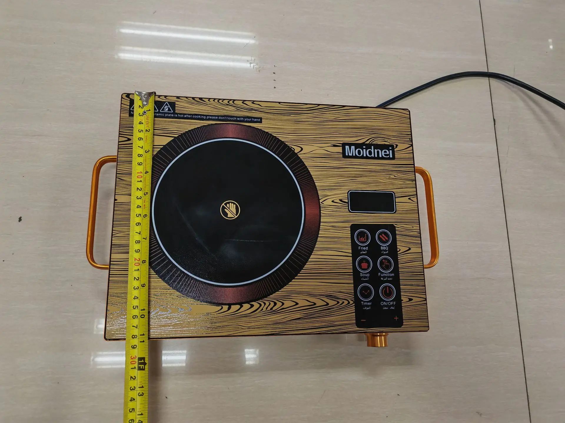 China new Cookware Ceramic Cooktops High quality Portable Infrared Burner Touch Control Electric Ceramic Stove