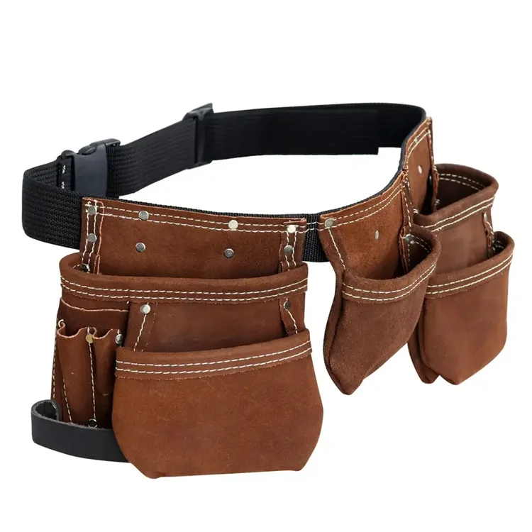 Multi-pocket Combination Fanny Pack Garden Electrical Heavy Duty Tool Belt Bags