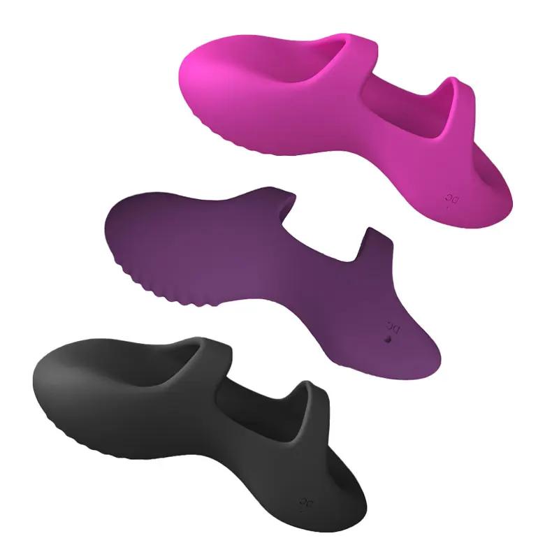 Finger Cots Vibrator Adult Woman Masturbation Device G-spot Massage Clitoris Stimulation Sex Toy Female Orgasm Supplies