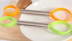 HOMETREE Watermelon Papaya Peeling Seed Double Side Melon Corer Dig Pulp Peel Fruit Flesh Separator Kitchen Tools H175
