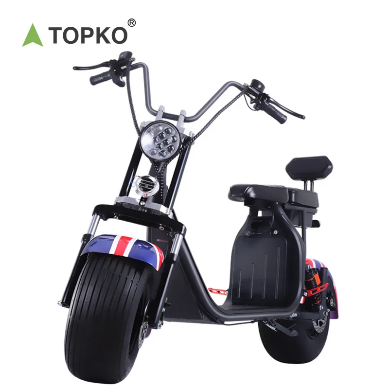 TOPKO Bicicleta Electrica ebike Fat Tire Lithium Battery Electric Bike