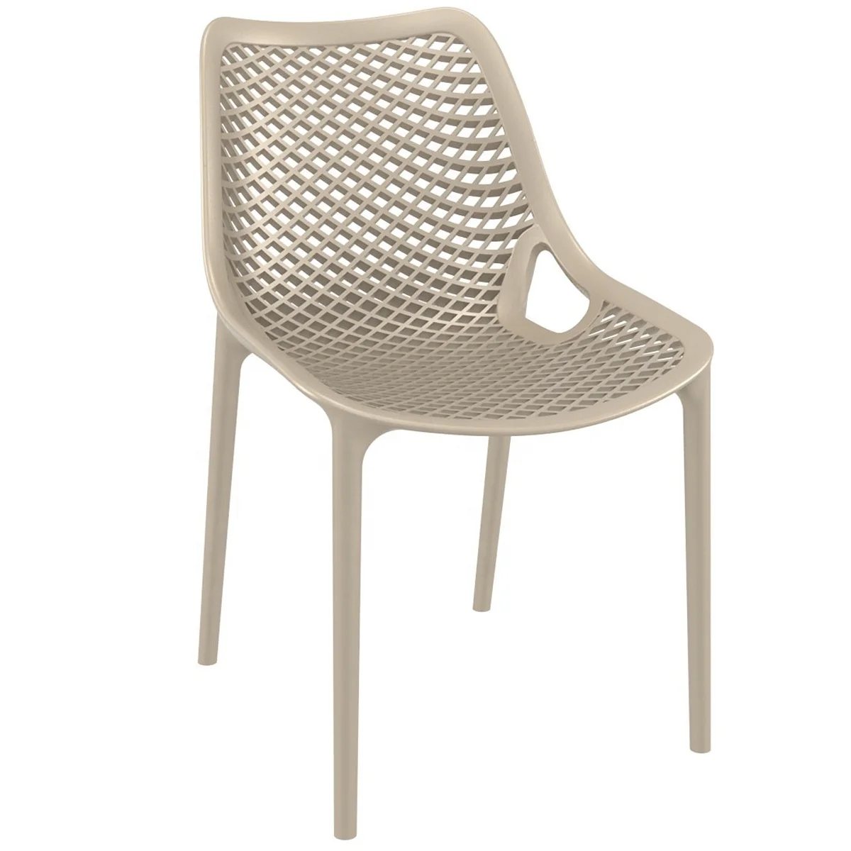 Outdoor plastic seating for bars and restaurants Chair air plastic