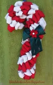 OEM Christmas Candy Cane Wire Wreath Rings funeral tripod stand for flower