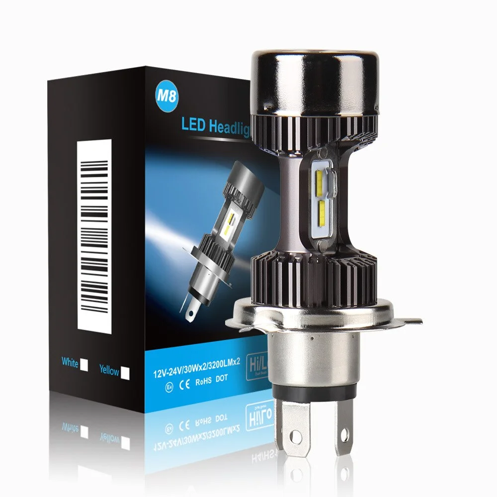 2PCS LED Car Lights H4 LED CSP Chip H7 CANBUS 120W 20000LM LED Headlight Bulbs H1 H8/H9/H11 12V Auto led Headlamp Fog Light Bulb