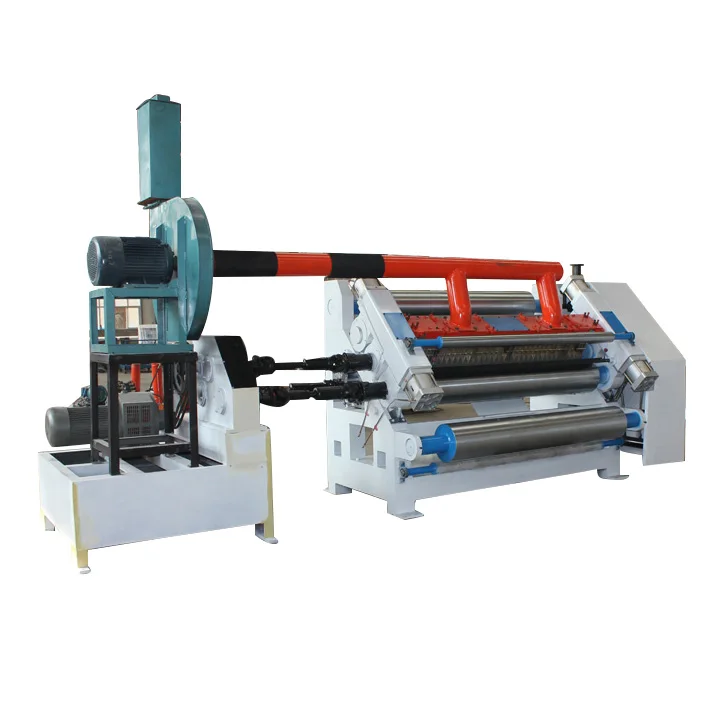  Fingerless Type Single Facer Corrugados Cardboard Carton Box Machine for