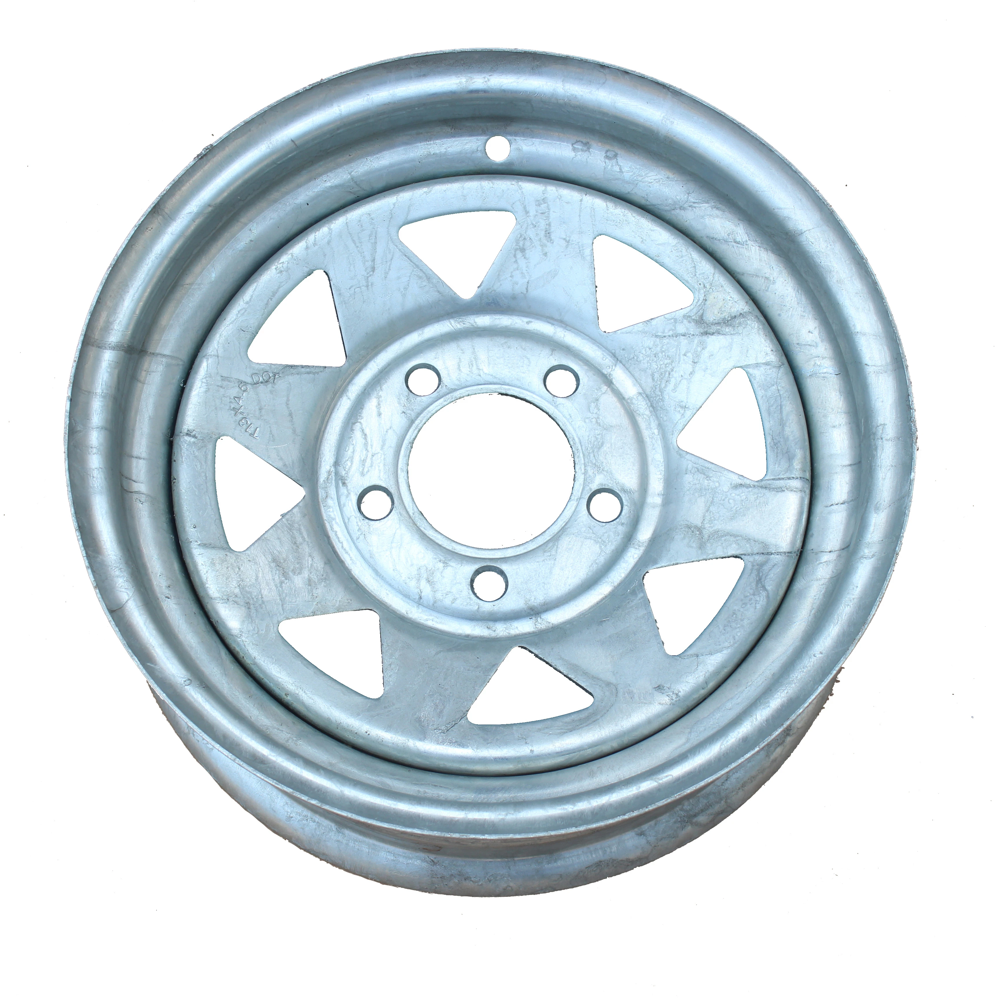 
 factory supplier 13inch galvanized  steel wheel rim  