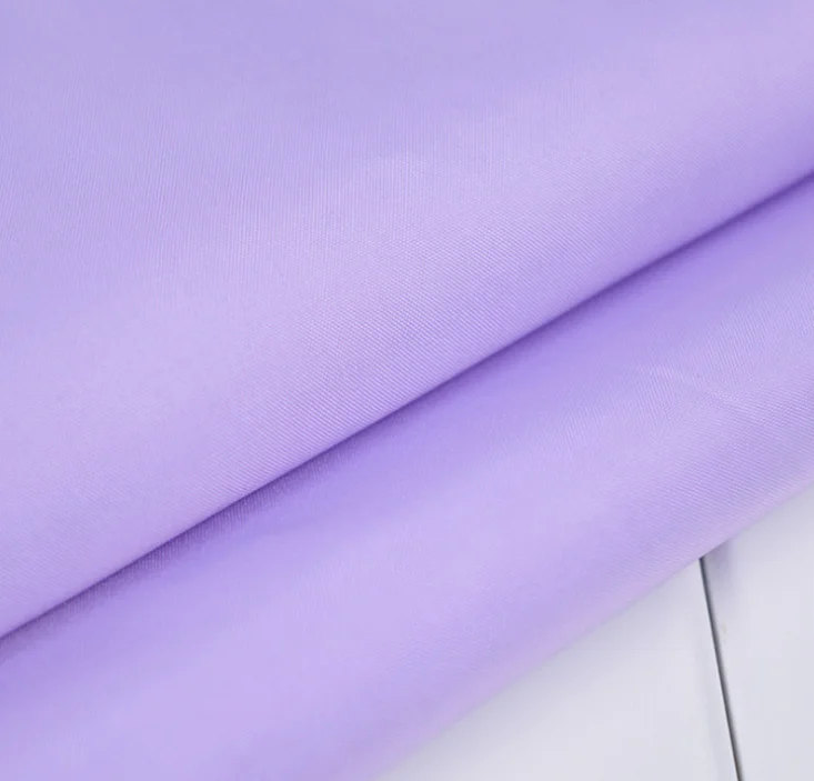 Factory Price 190T/210T Polyester Tela Taffeta Fabric Plain Suit Garment Bag Lining Fabric