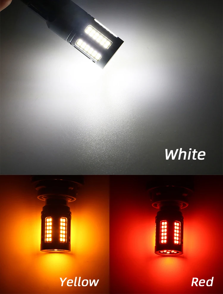 BA15S P21W BAU15S PY21W поворотники 2016 84smd Светодиодные лампы сигнала поворота тормоза 1141 1156 светодиодные лампы без ошибок CanBus t20 7440