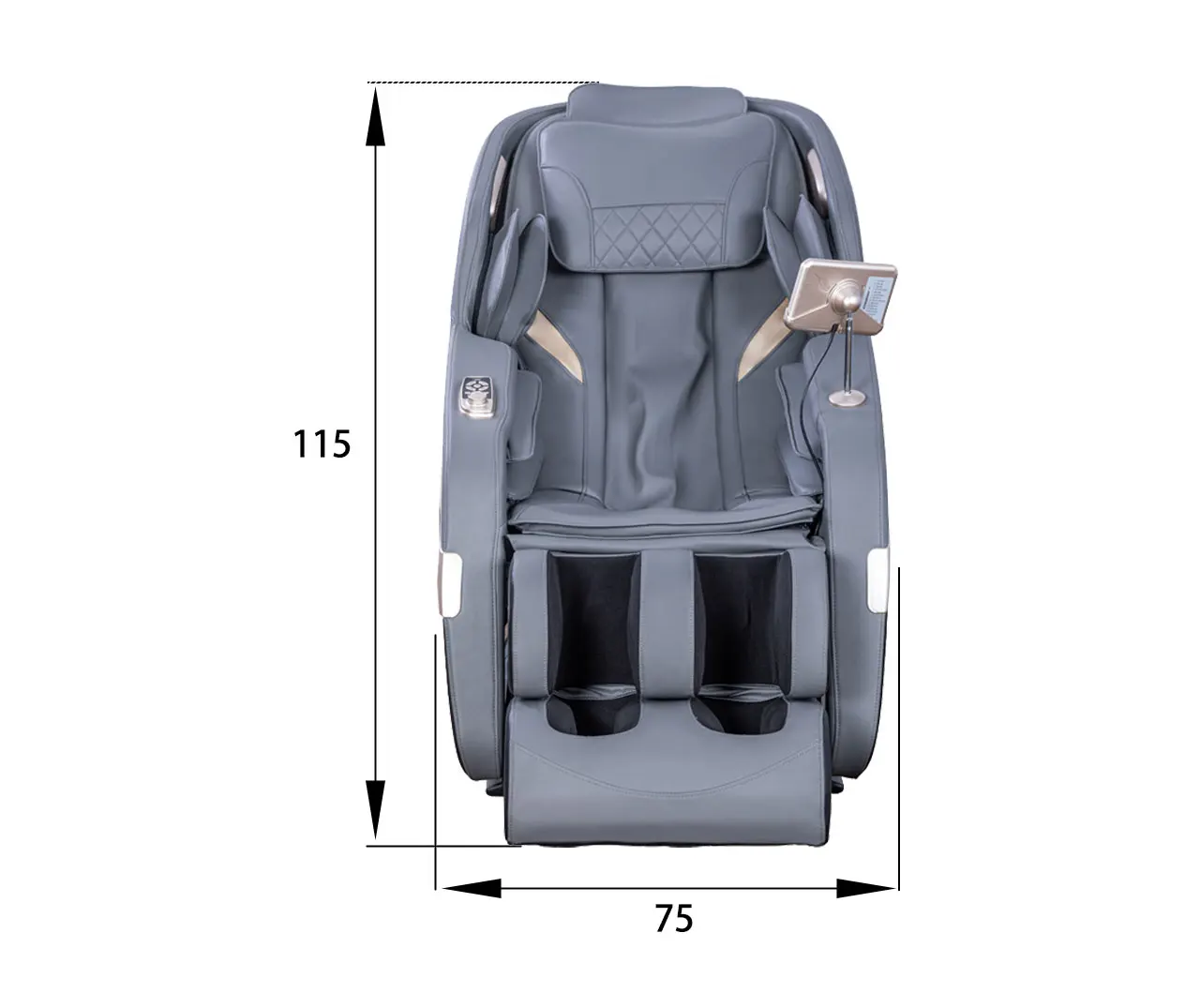 OYEAL 2024 Hot Sell Wholesale Zero Gravity Automatic Full Body Customized  HIFI Bluetooth Music Massage Chair for Office Use