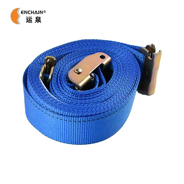 Enchian 2-дюймовый Ratchet сковать нагрузки ремни ремень крепления груза при доставке службой E-гусеничная лента для транспортировки