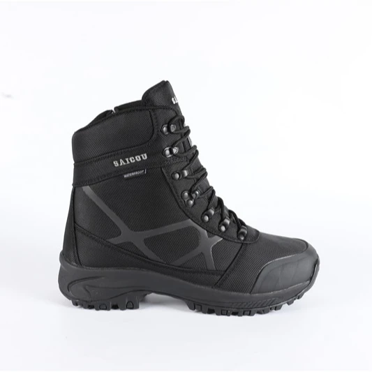 Realtree fabric with TPU upper rubber outsole cold resistant waterproof hunting boots for outdoor trekking